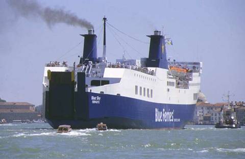 BLUE STAR FERRIES F/B Blue Sky